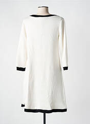 Robe mi-longue blanc ELEONORA AMADEI pour femme seconde vue