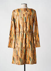 Robe mi-longue jaune MD'M pour femme seconde vue