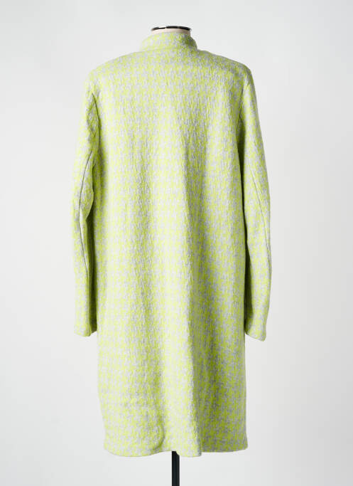 Manteau long vert MARIA BELLENTANI pour femme