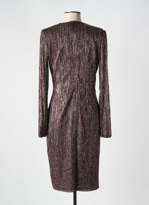 Robe mi-longue marron JOSEPH RIBKOFF pour femme