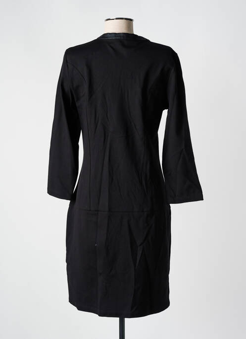Robe mi-longue noir EVA KAYAN pour femme