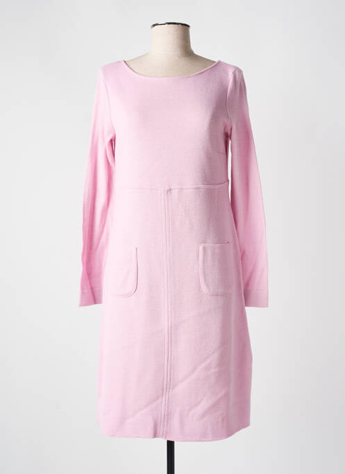 Robe mi-longue rose MARIA BELLENTANI pour femme