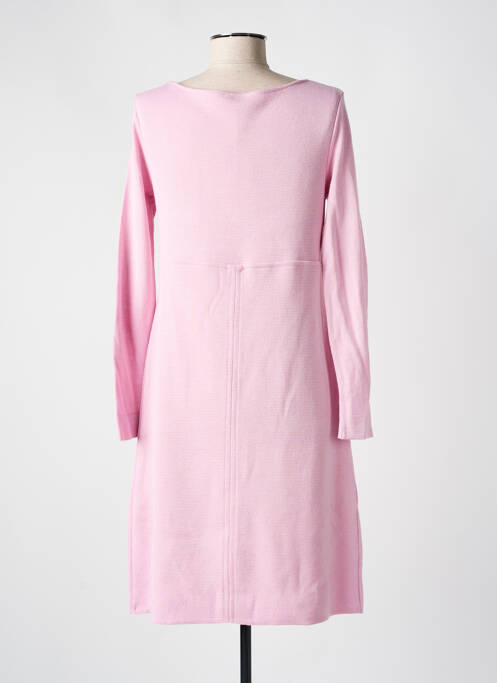 Robe mi-longue rose MARIA BELLENTANI pour femme