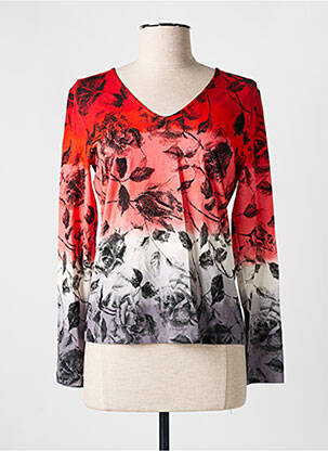 T-shirt manches longues manches longues rouge FUEGO WOMAN femme