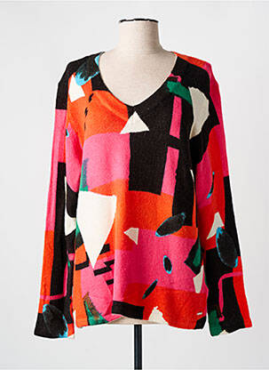 Pull orange DIANE LAURY pour femme