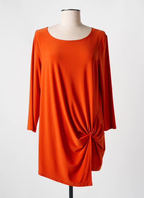 Top orange JOSEPH RIBKOFF pour femme