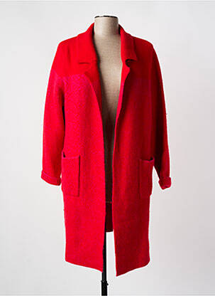 Gilet manches longues manches longues rouge FUEGO WOMAN femme