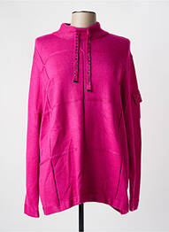 Pull manches longues manches longues violet PASSIONI femme