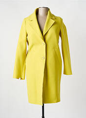 Manteau long jaune ELEONORA AMADEI pour femme seconde vue