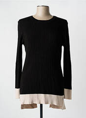 Pull tunique noir MARIA BELLENTANI pour femme seconde vue