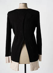 Pull tunique noir MARIA BELLENTANI pour femme seconde vue
