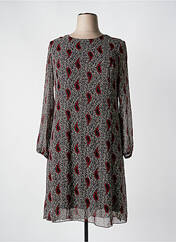 Robe longue marron GEVANA pour femme seconde vue