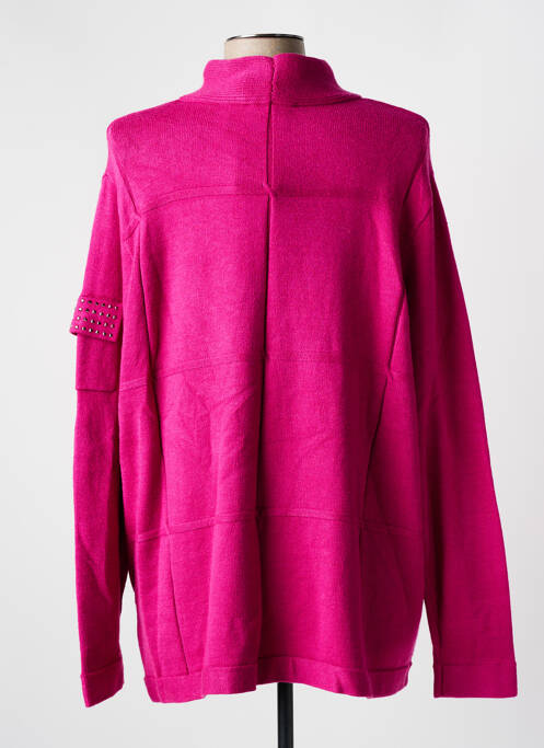 Pull manches longues manches longues violet PASSIONI femme