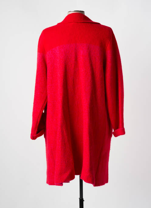 Gilet manches longues rouge FUEGO WOMAN pour femme