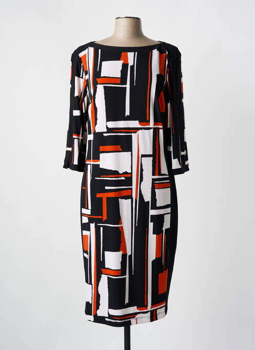 Robe mi-longue noir JOSEPH RIBKOFF pour femme
