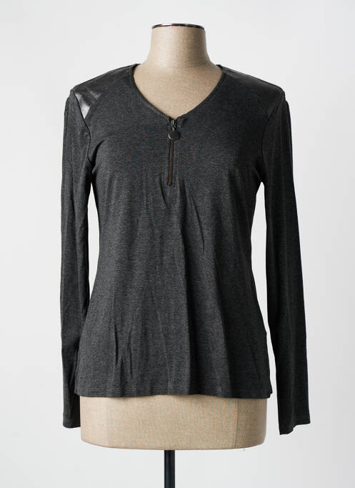 Top gris DIVAS pour femme