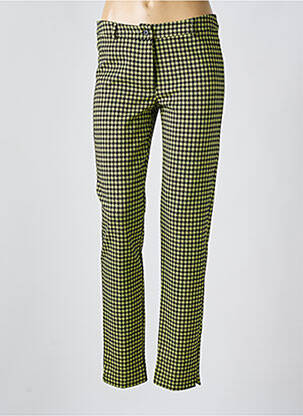 Pantalon slim poches vert MARIA BELLENTANI femme