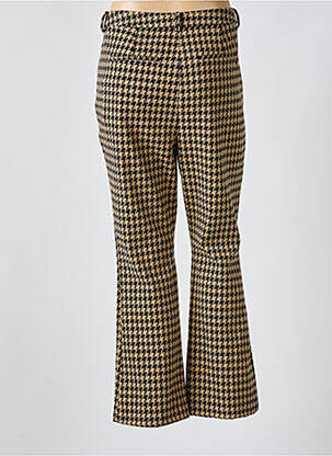 Pantalon flare stretch taille normale beige LOLA CASADEMUNT femme