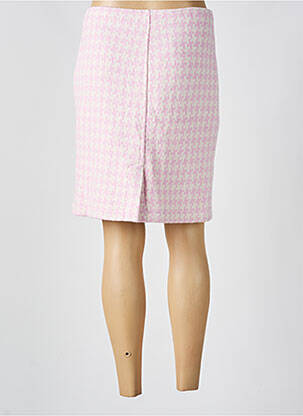 Jupe courte poches rose MARIA BELLENTANI femme