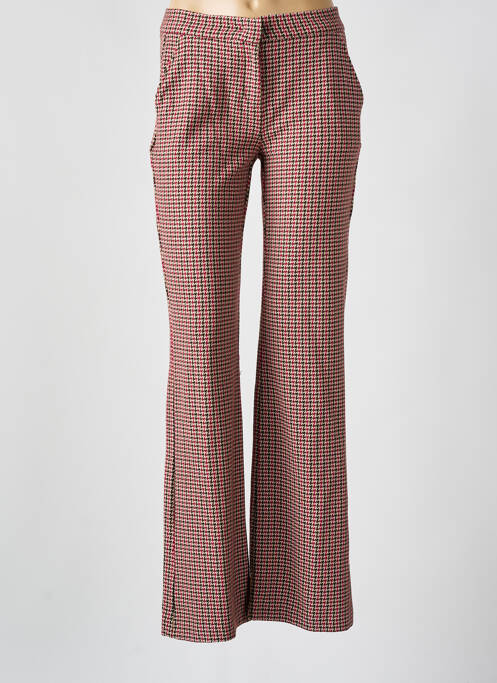 Pantalon droit rose TONI pour femme