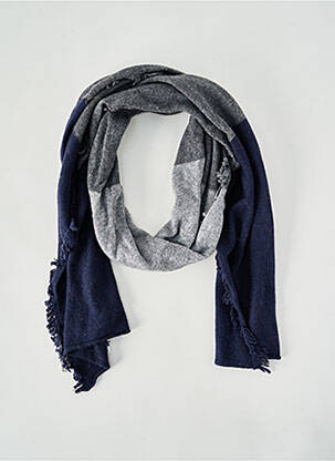 Echarpe bleu MARIA BELLENTANI pour femme