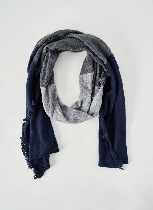 Echarpe bleu MARIA BELLENTANI pour femme