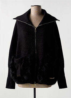 Gilet manches longues manches longues noir OR COLLECTION femme