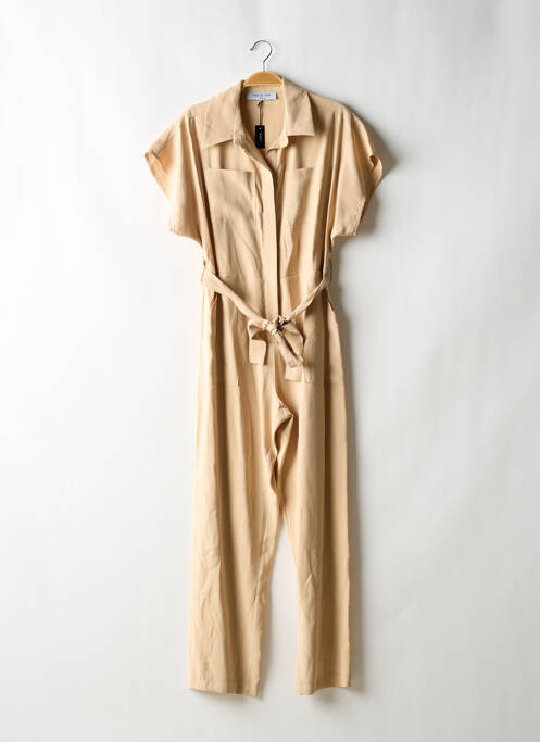 Combi-pantalon beige JANIS & JOHN pour femme