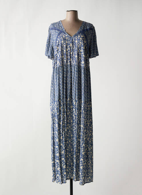 Robe longue bleu ATELIER JAD pour femme