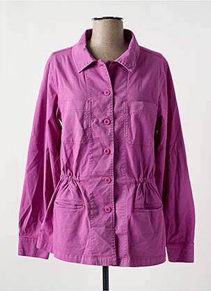 Veste casual poches violet BELLA JONES femme