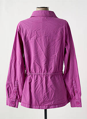 Veste casual poches violet BELLA JONES femme