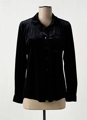 Chemisier coupe cintrée manches longues noir SCARLET ROOS femme