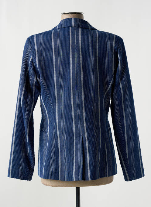 Blazer coupe cintrée bleu MARIELY femme