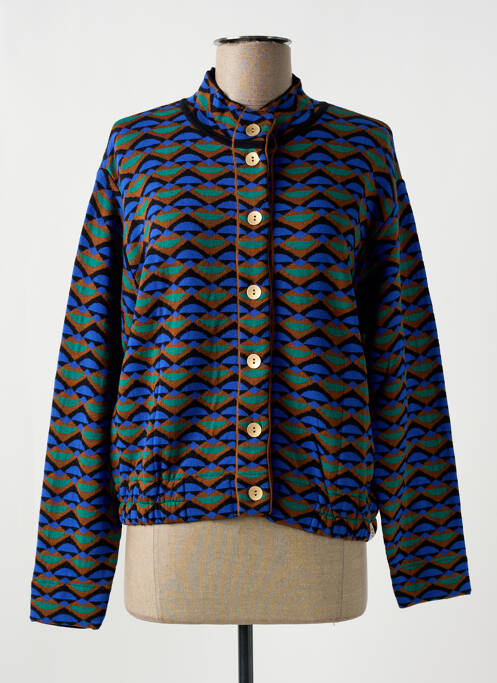 Gilet manches longues bleu ALDO MARTIN'S pour femme
