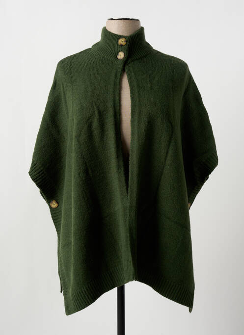 Gilet sans manche vert ANGE pour femme