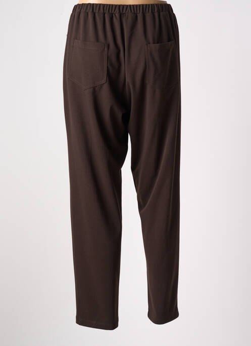 Pantalon droit marron KAKIE pour femme