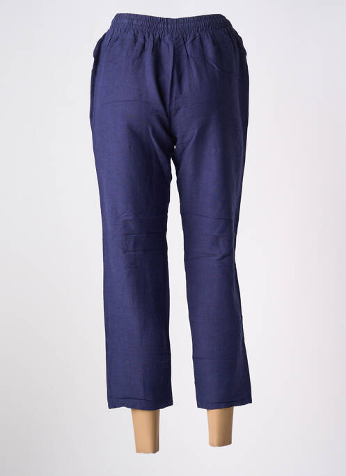 Pantalon large bleu FREDA pour femme