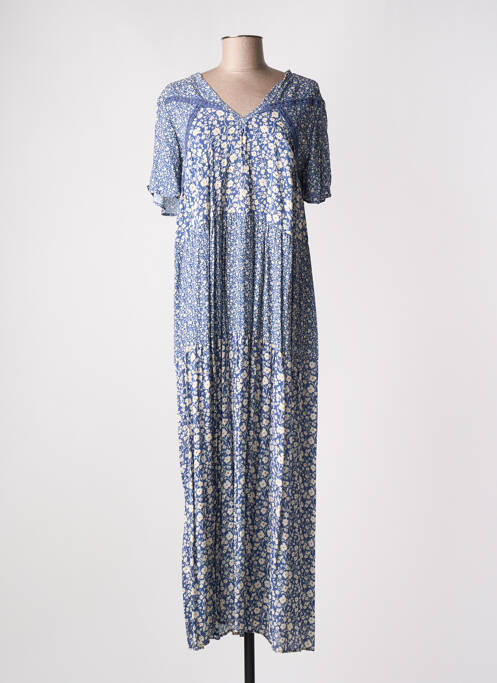 Robe longue bleu ATELIER JAD pour femme