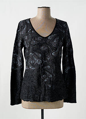 Pull col v manches longues gris ALDO MARTIN'S femme