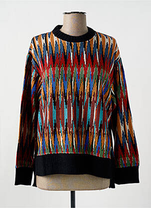 Pull coupe droite manches longues rouge ALDO MARTIN'S femme