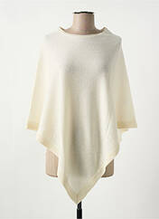 Poncho blanc J & W pour femme seconde vue