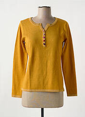 Pull orange GIORGIO BARBARA pour femme seconde vue