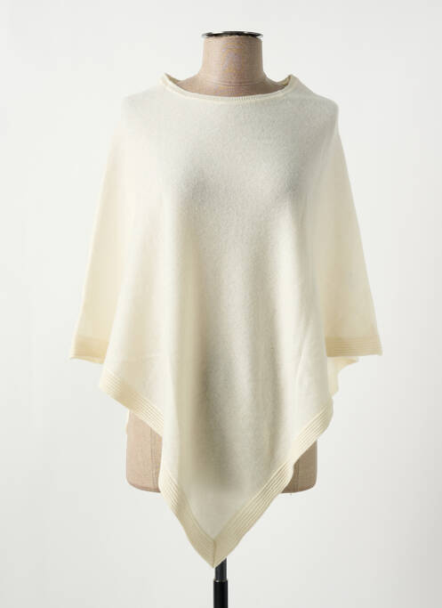 Poncho blanc J & W pour femme