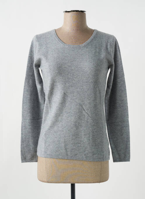Pull gris GIORGIO BARBARA pour femme