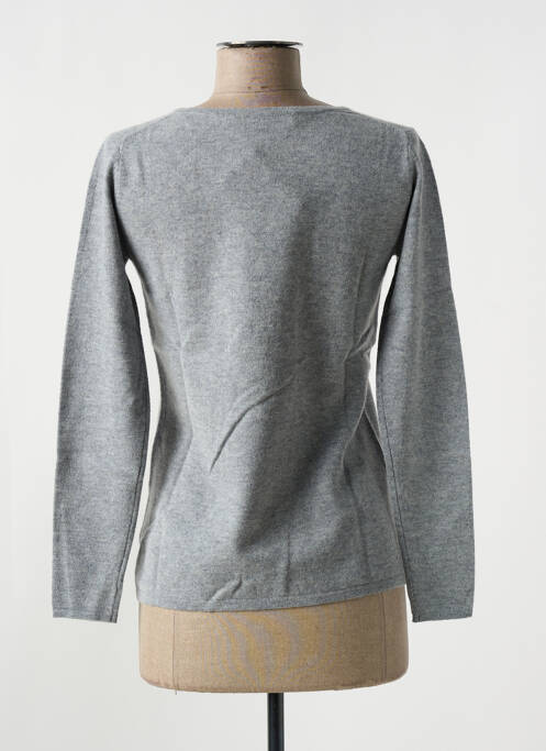 Pull gris GIORGIO BARBARA pour femme