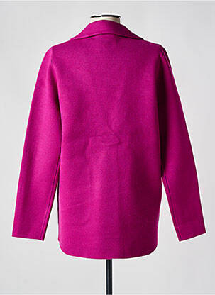 Gilet manches longues stretch rose MARINA V femme