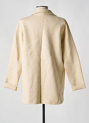 Gilet manches longues stretch beige MARINA V femme