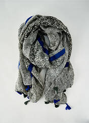 Foulard bleu REGINA SCHRECKER pour femme seconde vue