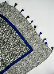 Foulard bleu REGINA SCHRECKER pour femme seconde vue