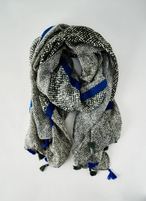 Foulard bleu REGINA SCHRECKER pour femme